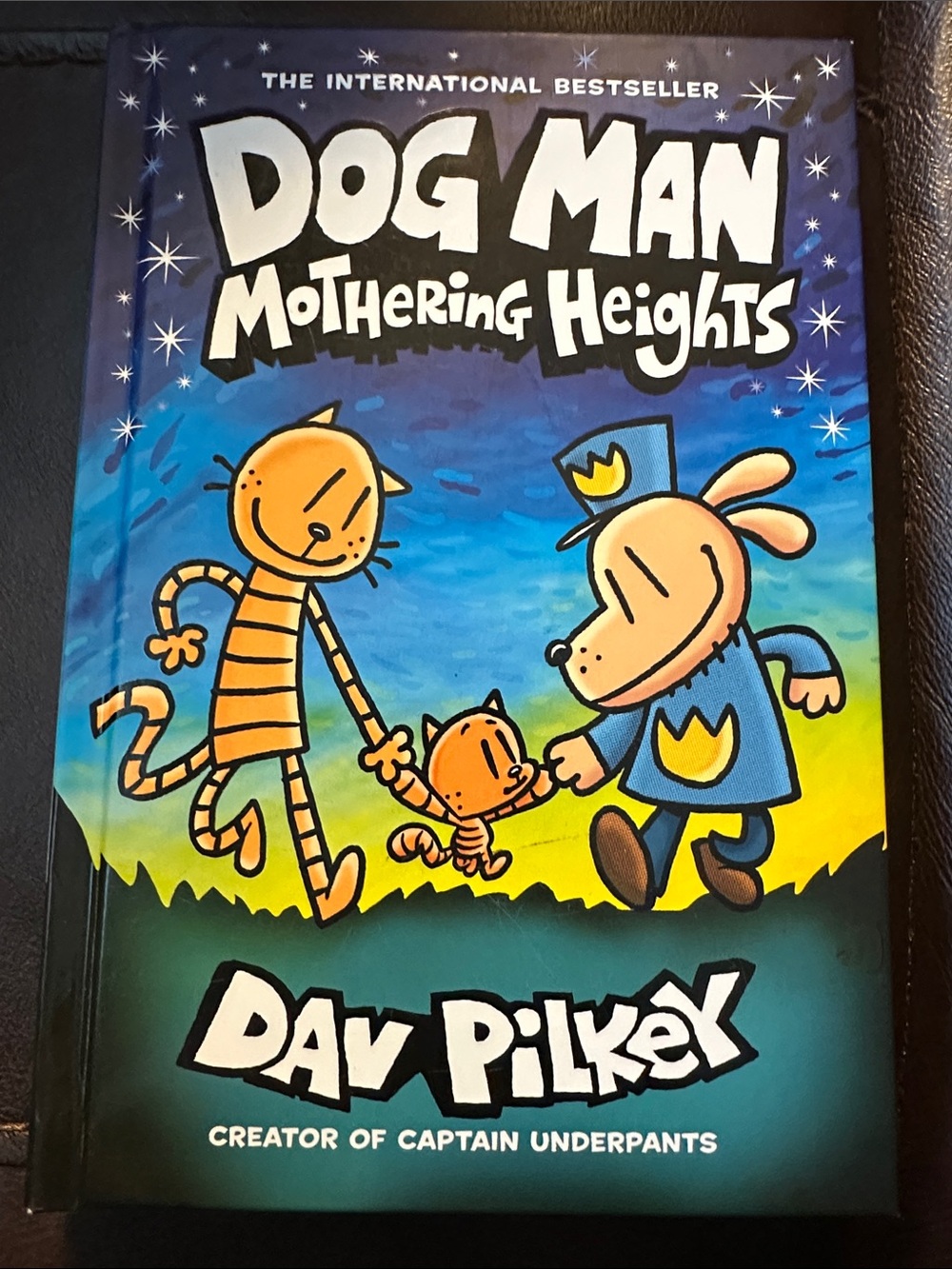 Dog Man - Mothering Heights hardcover graphic novel by Dav Pilkey
